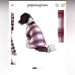 Pajamagram Red Plaid Dog Pajamas